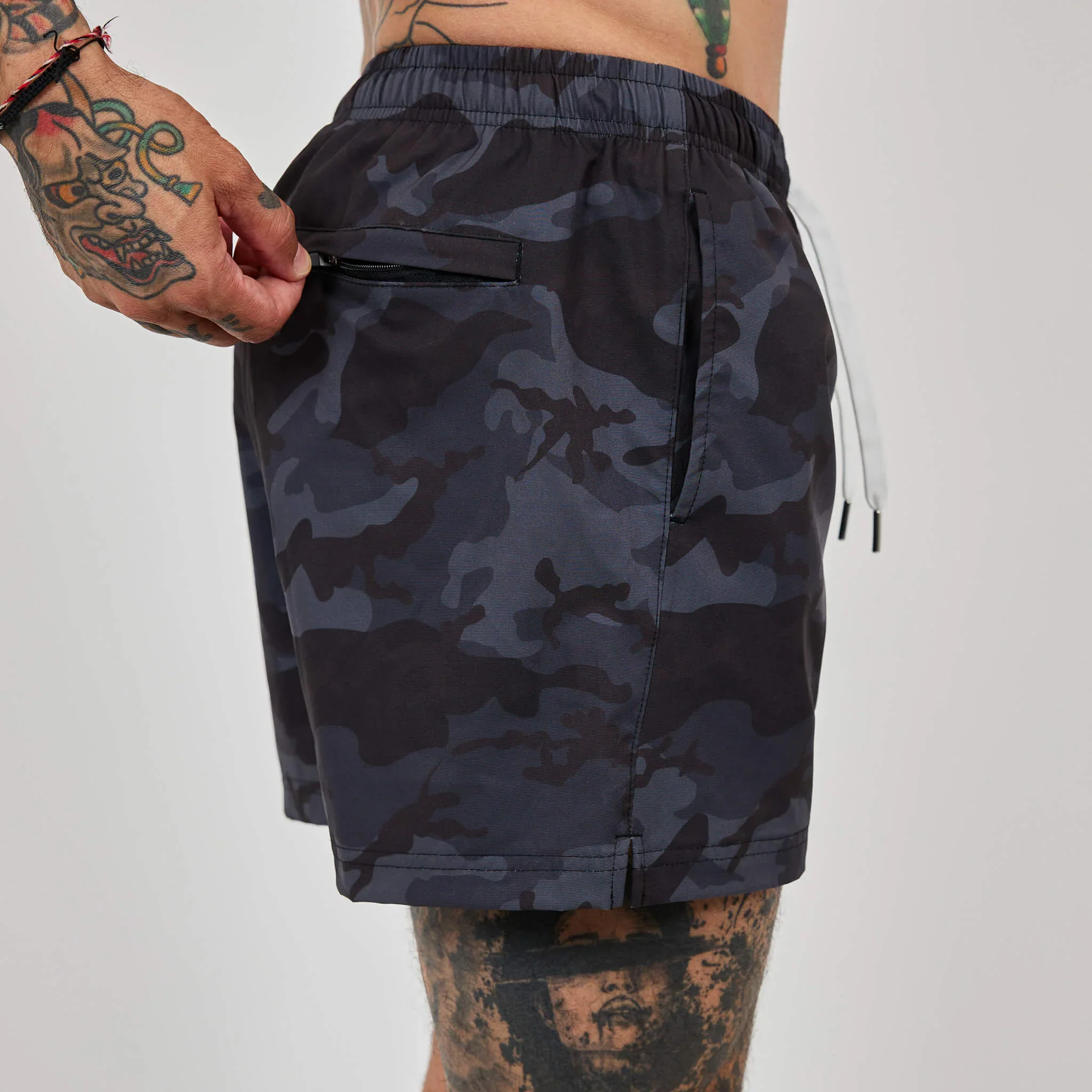 Black Camo Shorts - Image 5