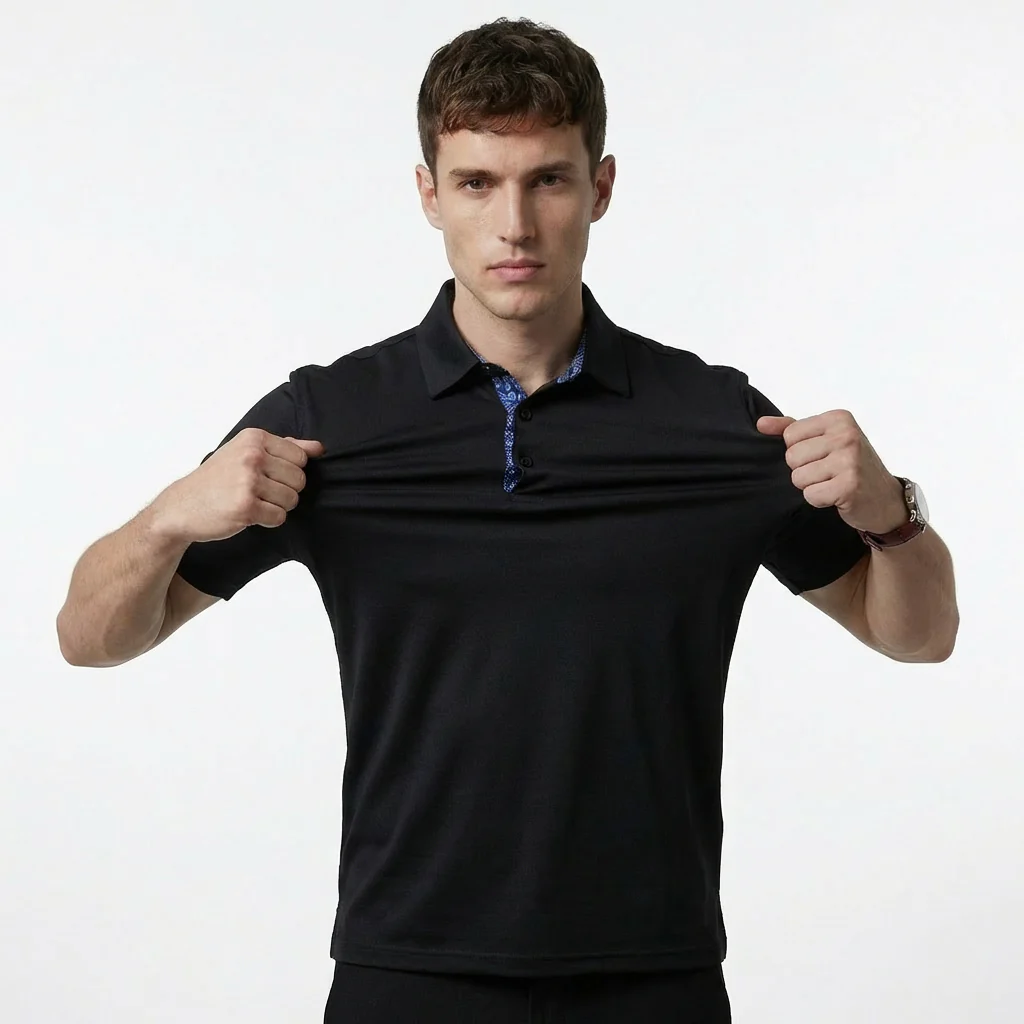 Men’s Everyday Cotton Polo - Image 3
