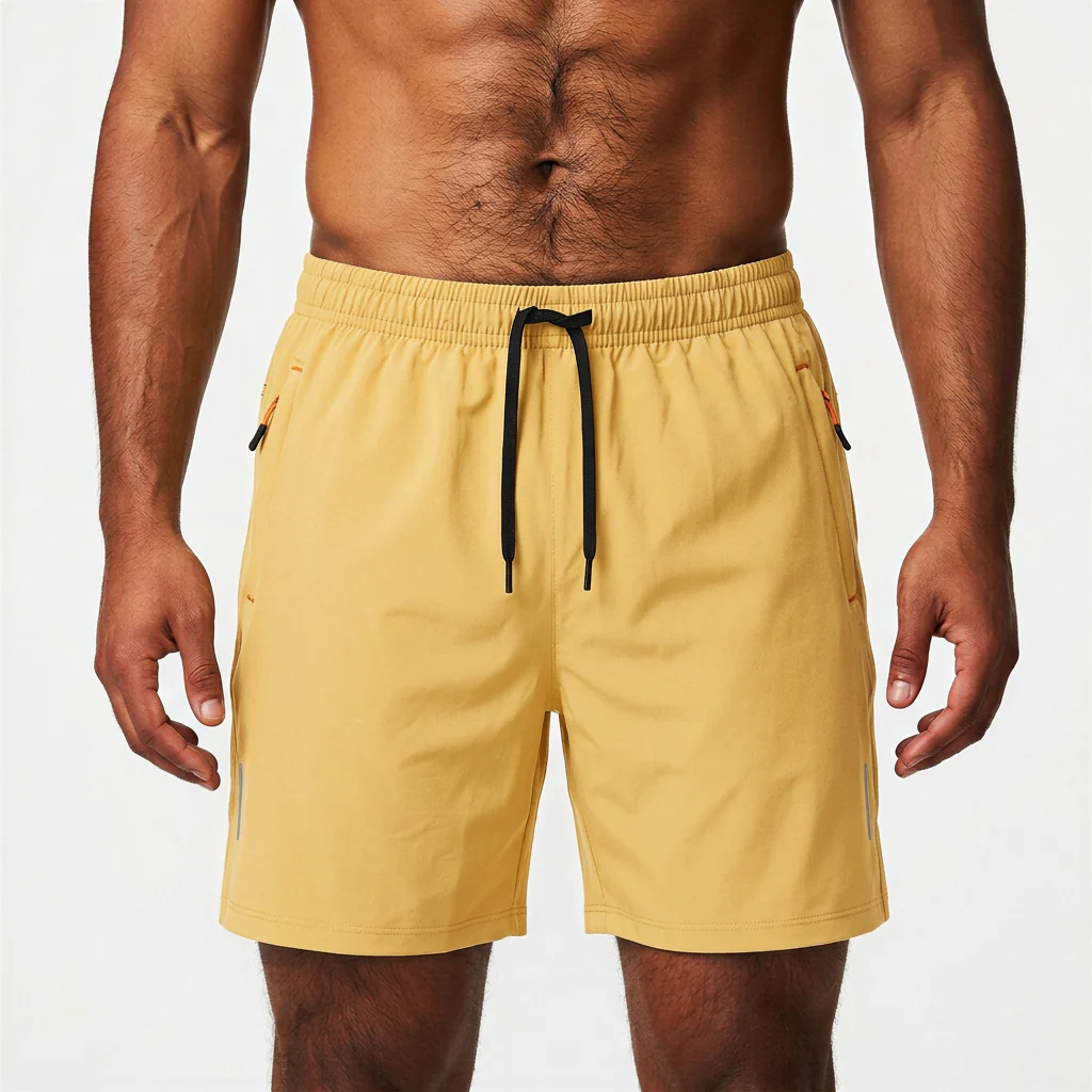 Men’s Performance Shorts with Zippered Pockets 7" - Image 10