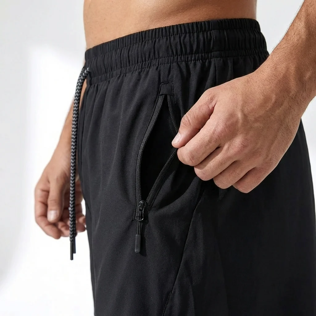 Men's Drawstring Athletic Shorts - Image 3