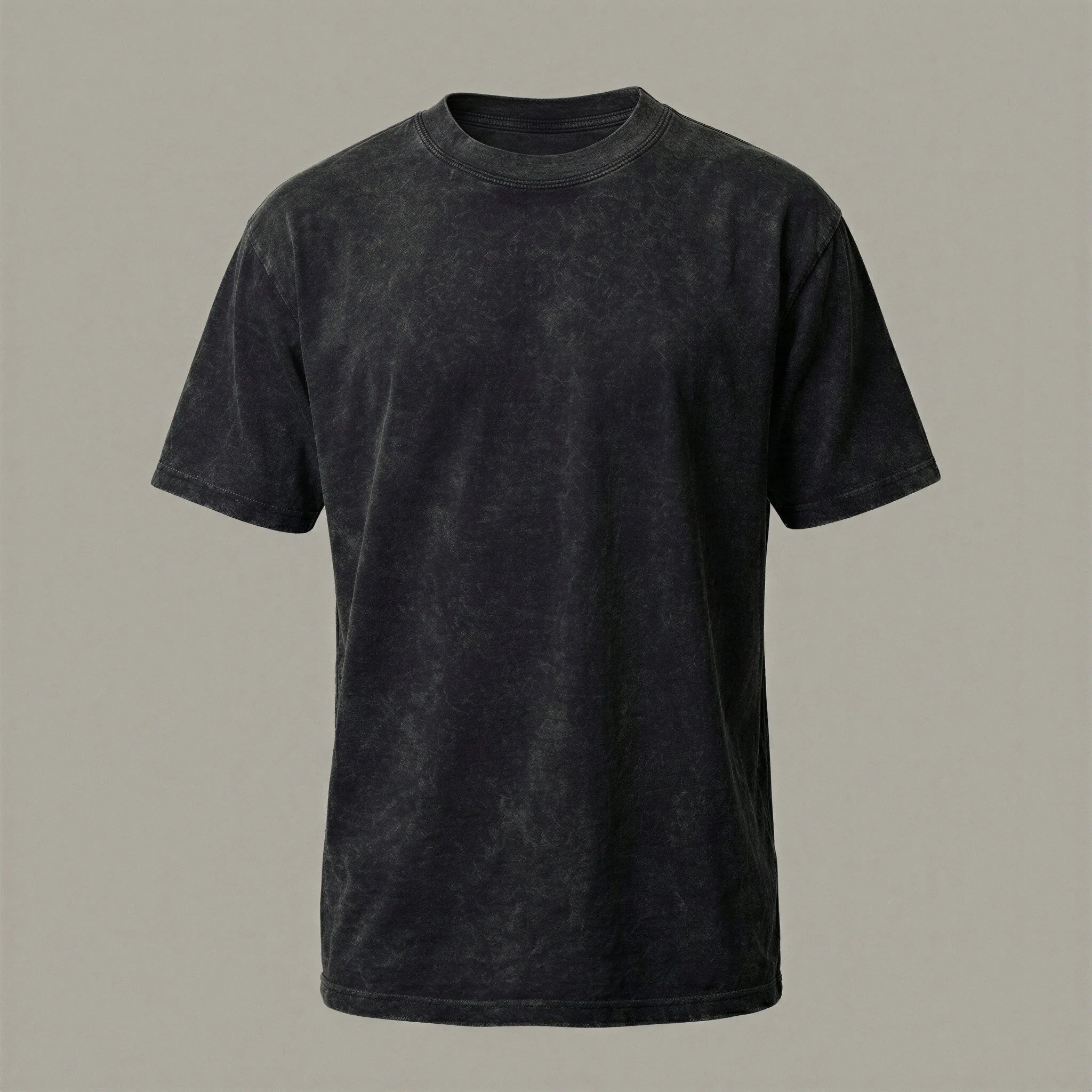 (New) Vintage Washed Oversized Tee - Black
