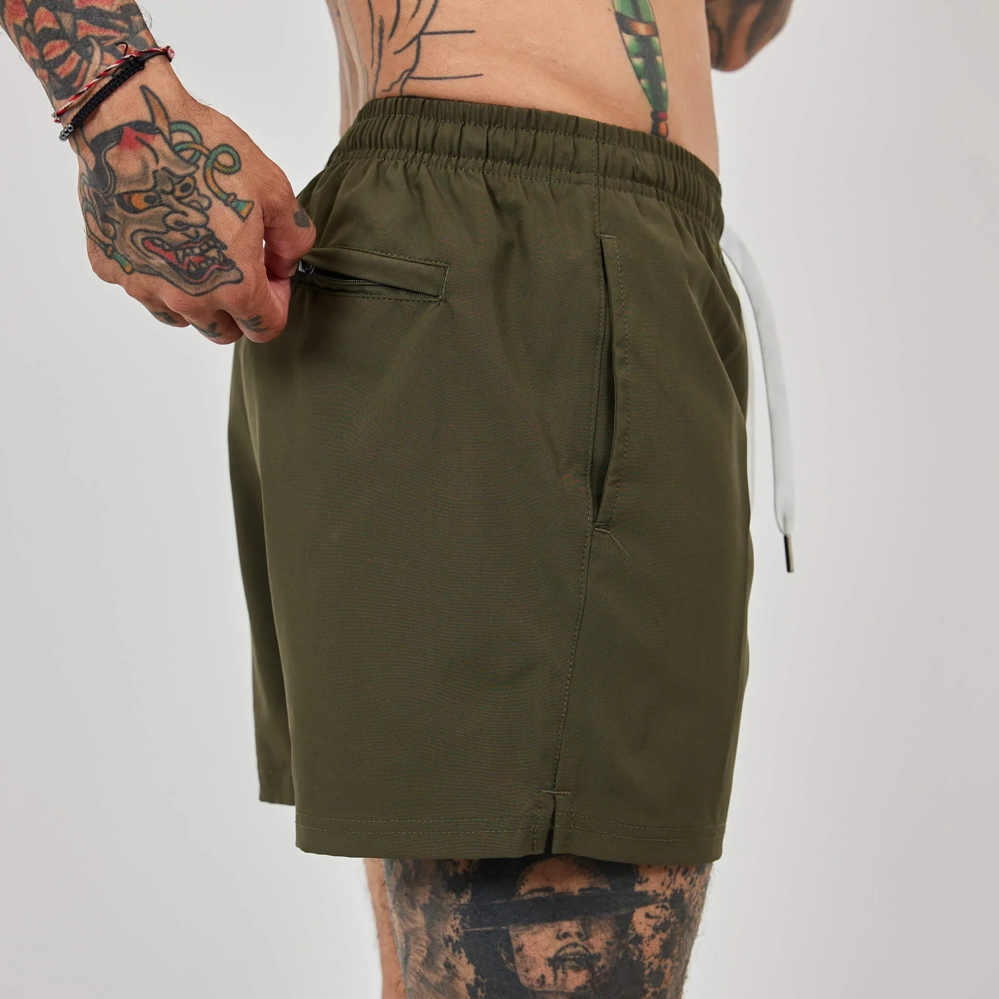 Olive Shorts - Image 5
