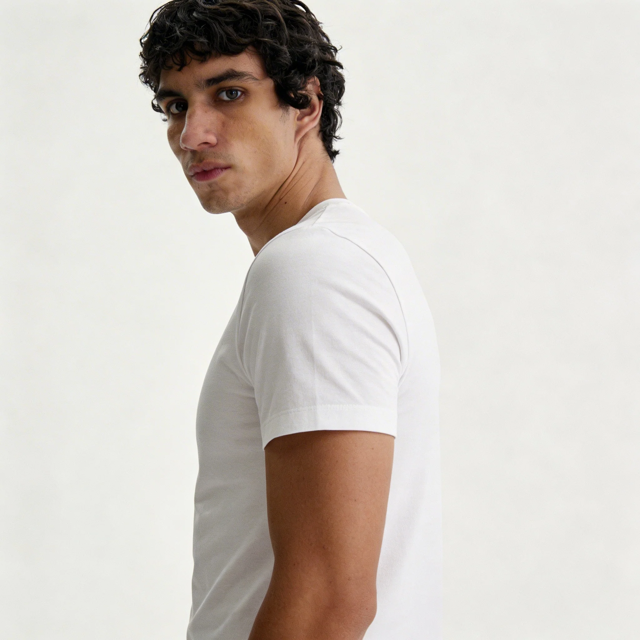 Slim Fit Crewneck Tees - Image 3