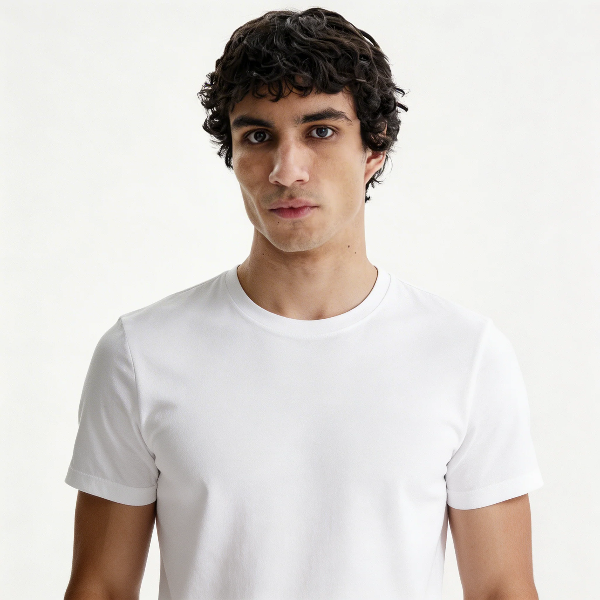 Slim Fit Crewneck Tees - Image 4