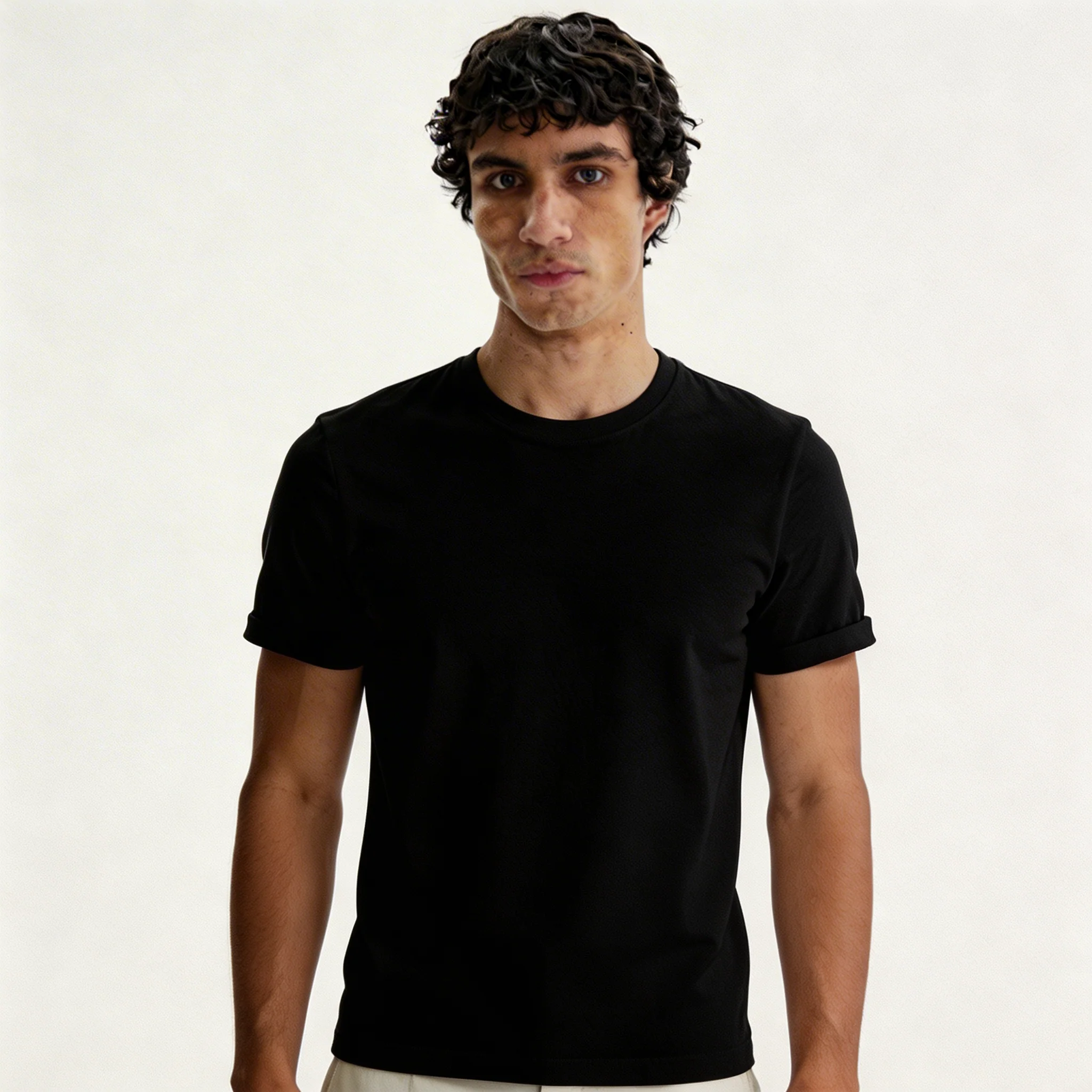 Slim Fit Crewneck Tees - Image 5