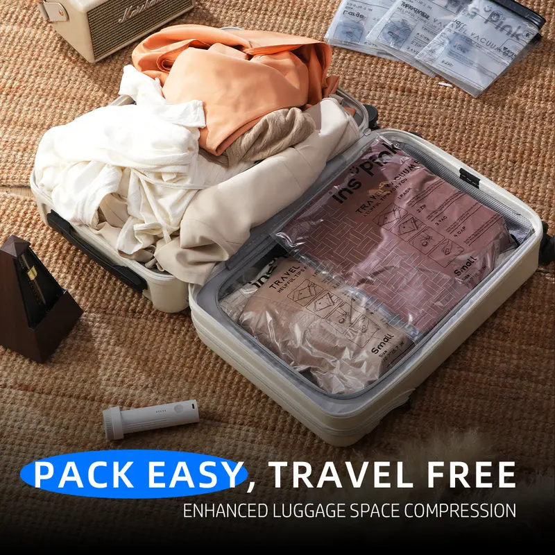 Travel Vacuum Compression Storage Bags - Image 3