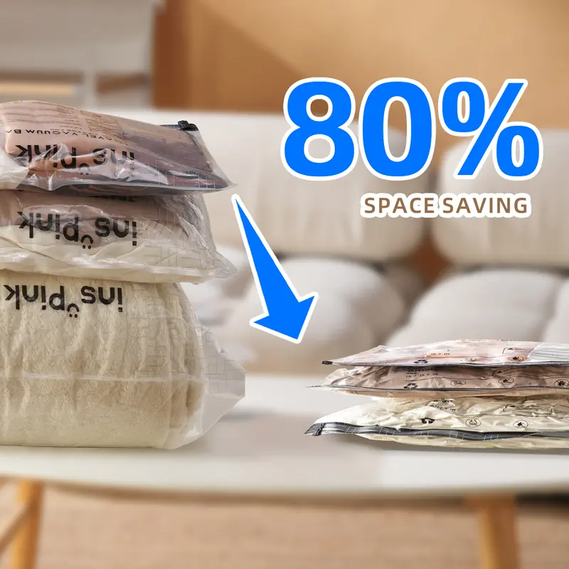Travel Vacuum Compression Storage Bags - Image 4
