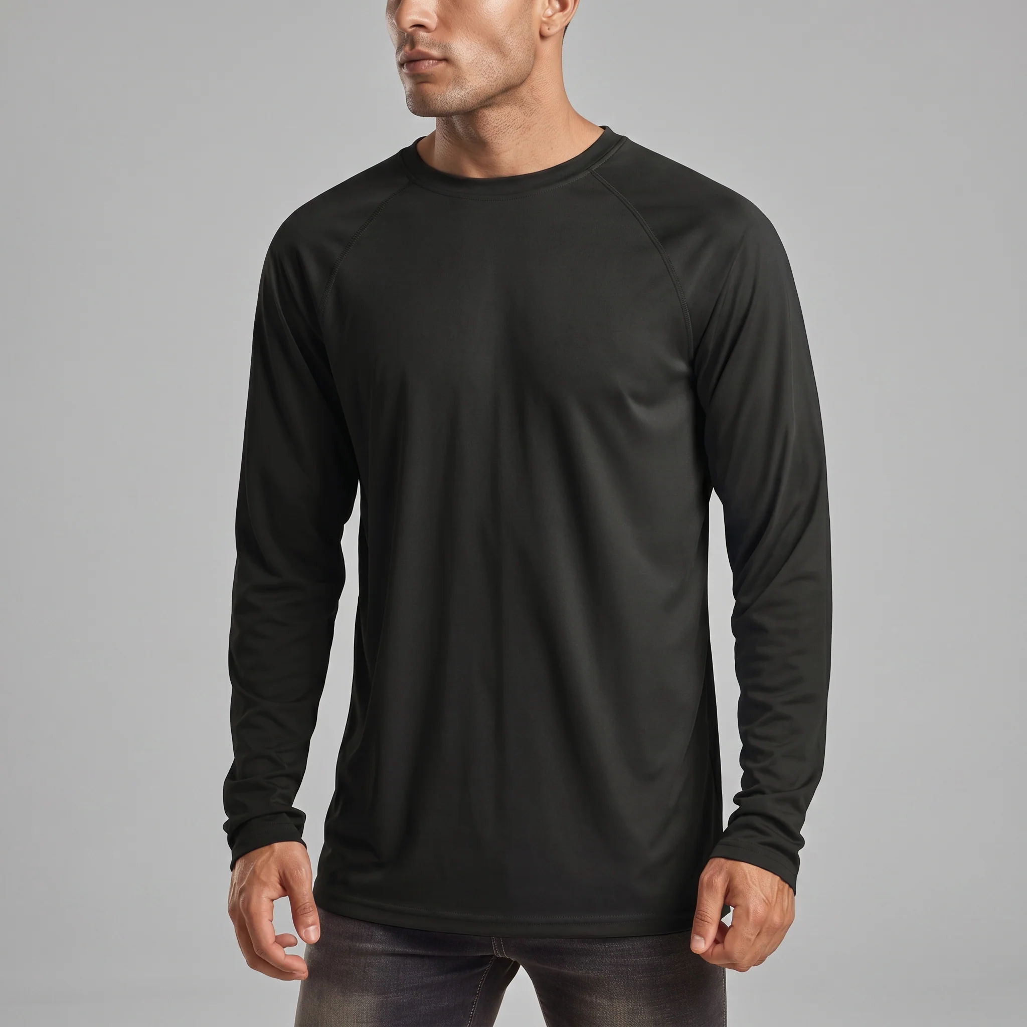 UPF 50+ Long Sleeve Athletic Shirts - 3-Pack VIP - Image 6