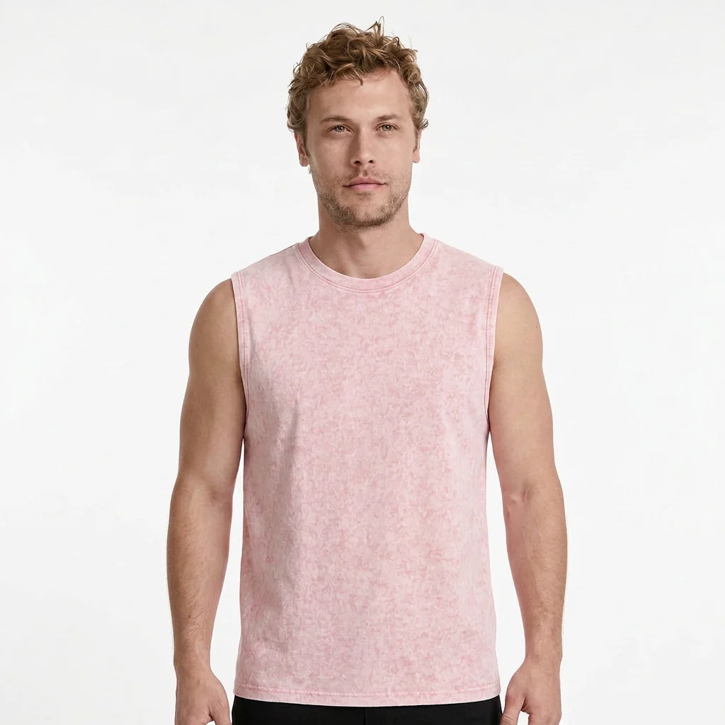 Vintage Washed Oversized Tank Top - Image 10